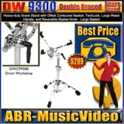 DW 9300 Heavy Duty Snare Stand / 1 Year Manufacture Warranty