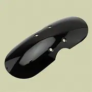 Pexorin Motorcycle Short Front Fender Mudguard Fairing Black Motorbike Chopper Bobber, for Triumph, Bonneville T100 T120 Street Twin Motorcycle Wheel Cover Fender(Glossy Black)