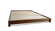 Cube custom timber bed base