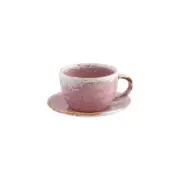 36x Moda Icon Coffee Cup 280mL & Saucer 145mm Porcelain Cappuccino Tea Crockery