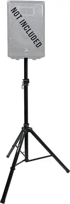 HA-SSG Pro Audio DJ Portable Tripod Single Speaker Stand