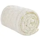 Knitted Weighted Blanket for Adult, No Beads Heavy Blanket 48” x 72'' 12lb