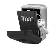 1x KWall Mounted Key Safe Box 4Digit Safe Outdoor Key Storag Organizer Model 1