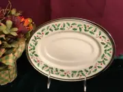 Lenox Holiday Platinum Gravy Sauce Boat Stand Only Brand NEW with tags USA