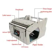Automatic Sticker Separating Machine Digital Control Label Stripping Machine