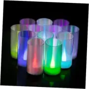 Flameless Candles, Battery Operated LED Pillar Candles, D1.5 x H3 inch,