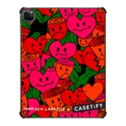 iPad Pro 12.9-inch (5th/6th gen) iPad Impact Case Hearts and Roses by Matthew Langille