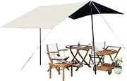 Car Awning Tailgate Tent,Auto Tailgate Sun Shelter Tent Shade | Lightweight and Portable Car Canopy Tent for Camping, Weekend Picnics, Family Gatherings, Carting Activities