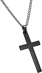 [Generic] christian pendant for men, chain necklaces for men pendants for men anti-rust chain necklaces christian bible pendant men hip-pop accessories rot-proof assort