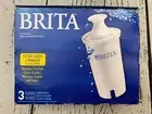 Replacement Filters 3 Pack Water Filter Standard Fits Brita