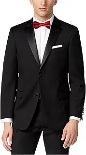[Tommy Hilfiger] Men's Side Vent Trim Fit Tuxedo Coat