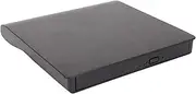 External DVD Drive, Portable USB 3.0 DVD/CD ROM Optical Drive Player Burner, USB Powered Ultra Thin External Disk Drive, for Windows, for OS X, for Laptop Desktop PC
