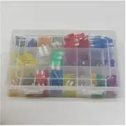 Car Blade Fuse Assortment Assorted Kit Auto Circuit Medium Small Fuses W/Clamp (for: Volvo)