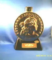 VINTAGE 1969 EZRA BROOKS 1804 LIBERTY COIN WHISKEY DECANTER