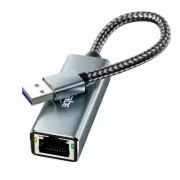 USB 3.0 to Ethernet Adapter, USB 3.0 to RJ45 Gigabit NIC Network Adapter, USB...