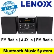Home Stereo HiFi System CD Player Bluetooth Speakers USB DVD Audio Sound machine