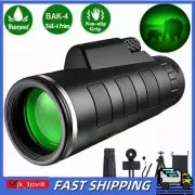 New 40X60 Monocular Binoculars -Waterproof Night Vision BAK4 Prism High Power