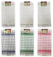 Lylac Kitchen Tea Towel, 45 cm x 68 cm Size, 6 Assorted Color