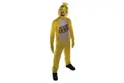 Five Nights At Freddys Childrens/Kids Chica Costume (Yellow/White) - UTBN5095