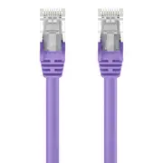 RJ45 CAT-5e Patch Cable, Snagless Molded Purple 03