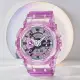 【CASIO 卡西歐】G-SHOCK 未來系列 半透明女錶手錶(GMA-S110VW-4A)