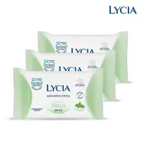 在飛比找PChome24h購物優惠-【LYCIA 莉舒雅】親密潔膚紙巾-清爽薄荷(綠) 12抽隨