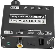 Audio Converter, Digital to Analog Sound Converter, 5.1 Optical to Analog Adapter for Phone Tablet Computer TV Speaker for TV Home Cinema