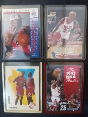 92, 93, 95 / Michael Jordan/ Upper Deck/ Fleer/ Skybox/ 4 In Lot/ *Mint*