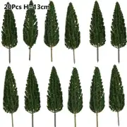 Create a Refreshing Landscape with 20Pcs Model Trees for Train Railroad Scenery
