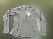 NWT REI Co-op Women's Polartec UPF 50 Lightweight Fleece 1/4 Sweater Size XL
