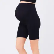 Ripe Maternity Seamless Support Shorts - Black