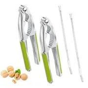 4 Pcs Walnut Cracker Tools, Nut Crackers Three Opening Clips Nut Shell 4 pack