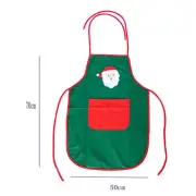 2 Pcs Holiday Decor Christmas Tree Toppers Half Body Apron Kitchen