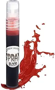 Bloody Mary Blood Makeup Spray - 0.25oz - for Theater and Costume or Halloween Zombie, Vampire and Monster Dress Up