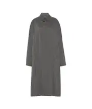 Peached trench coat IT46 dark gray