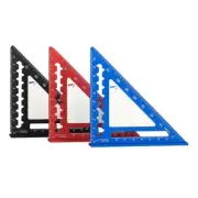 4inch Aluminum Triangle Ruler Metric Angle Ruler Speed Square Woodworking Tool