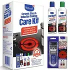 Hillmark Kit Ceramic Glass Induction Cooktop Cerapol Cleaner Scraper Protector