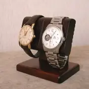 Toyooka Craft Wooden Watch Stand W SC 91 for 2 Watches from Studio Japan