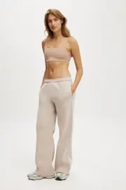 [Body] Body - Plush Essential Straight Leg Sweatpant - Sesame marle M SESAME MARLE