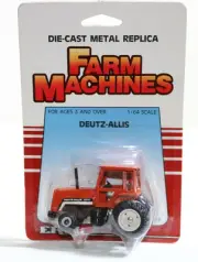 ERTL Deutz-Allis 8070 Tractor, Orange 1:64 Scale Diecast With # on Decal NIP