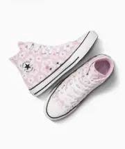 Converse Chuck Taylor All Star High Top Embroidered Floral Youth/Little Girl 5