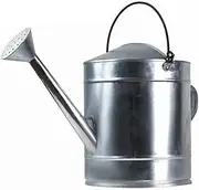 5 L Watering Can Metal Watering Can Made of Galvanised Sheet Metal Watering Can with Large Capacity Garden Watering Garden Plant Flower Watering Bucket Garden Watering Tool