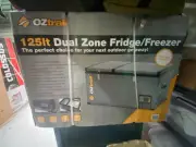 Oztrail 125L Dual Zone Fridge Freezer with Cover