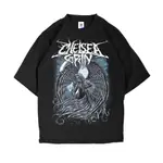 男士 T 恤 METAL CHELSEA GRIN BLUE 骷髏翼襯衫 ROCK METAL 音樂休閒 TAG MER