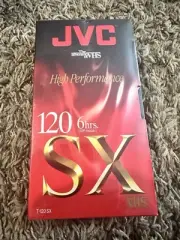 JVC VHS Tape T-120 SX 6 HRS VCR Sealed and Unused
