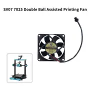 3D Printer 7025 24V Dual Ball Brushless Cooling Fan 5000 RPM for Sovol SV07