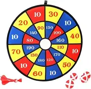 Kid Dart Boards, Creative Foldable Dartboard Game - Sport Dart Board Toy for Indoor, Outdoor, School, Travel