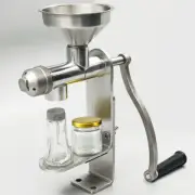 Manual Oil Press Machine Hand Crank Oil Extractor Mill Peanut Expeller Household