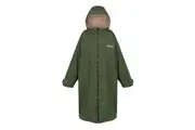 Regatta Unisex Adult Waterproof Fleece Lined Changing Robe (Dark Khaki) (L-XL)