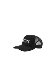 logo-embroidered mesh baseball cap One size Black